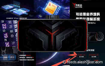 Lenovo Legion phone has a side-popping camera for streaming