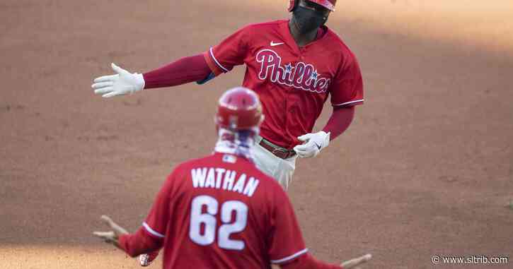 Dress rehearsal: MLB holds first COVID-era exhibitions