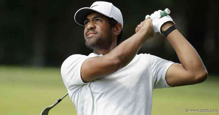 Utahn Tony Finau falls four strokes back as Jon Rahm surges at Memorial