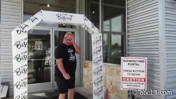 Texas restaurant installs entryway that will spray you with disinfectant - KTRK-TV