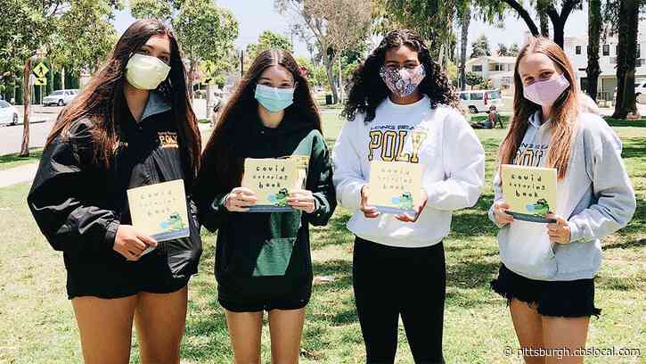 Four Teens Create Coronavirus Coloring Book For Children And Raise Money For Charity