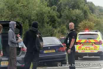 In pictures: Thousands attend rave between Bristol and Bath
