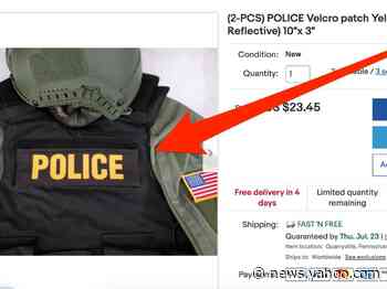 Anyone can buy the same military-style gear worn by federal officers making secretive arrests in Portland
