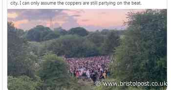 Fake picture circulating online of 'Bath rave' actually Manchester