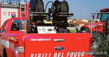 Taglia la condotta del gas sfalciando l'erba, arrivano i pompieri - La voce di Rovigo