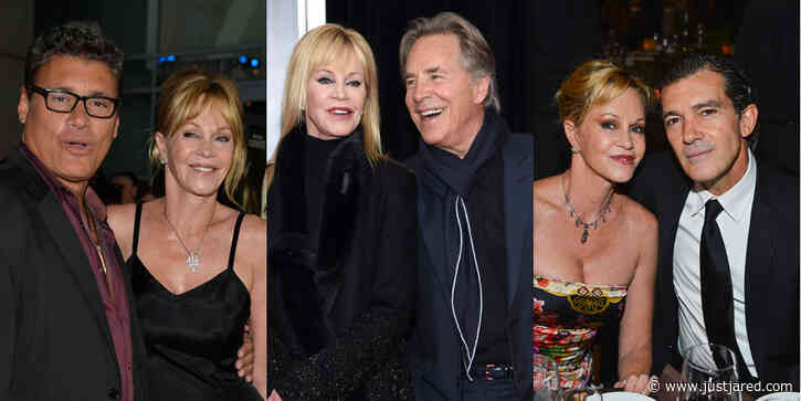 Melanie Griffith Shares Photos With Her Ex-Husbands, Including Antonio Banderas
