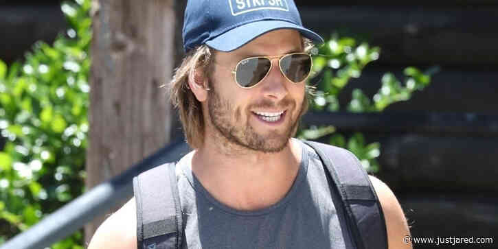 'Top Gun' Star Glen Powell Looks Buff While Heading to a Workout in West Hollywood