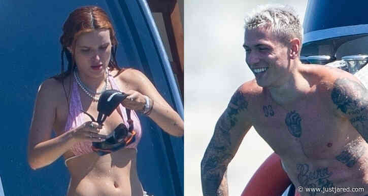 Bella Thorne Rocks Pink Bikini on Vacation with Boyfriend Benjamin Mascolo in Cabo!