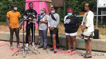 Black Lives Matter renews calls for defunding of police after charges laid in defacing of statues