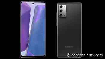 Samsung Galaxy Note 20 Surfaces in 360-Degree Render Ahead of Launch - Gadgets 360