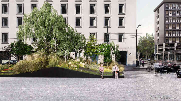 Stefano Boeri designs hybrid tree planters and street furniture