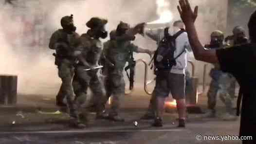 'They just started whaling on me': Veteran speaks out after video of federal officers beating him at Portland protests goes viral