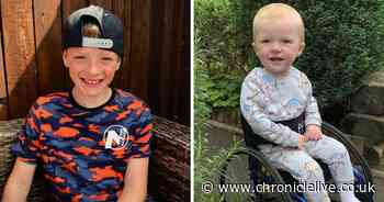 Nine-year-old vows to walk one million steps for Gateshead toddler with rare muscle condition - Chronicle Live