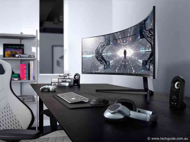 Samsung’s Odyssey curved gaming monitors includes a huge 49-inch QLED display