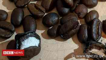 Italian police find cocaine hidden inside coffee beans