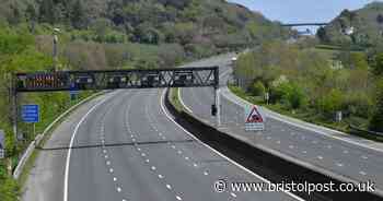 The diversion in place as M5 expected to be closed for hours