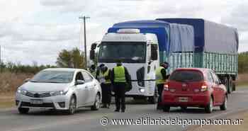 Detectan ingreso ilegal a la provincia de dos camioneros de Buenos Aires y Córdoba - El Diario de la Pampa