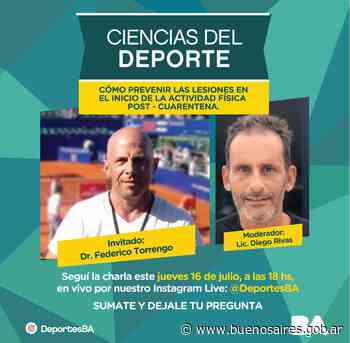 Hoy a las 18 horas, Ciencias del Deporte | Noticias - buenosaires.gob.ar