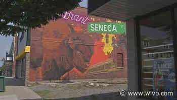 New mural going up on Seneca Street in South Buffalo