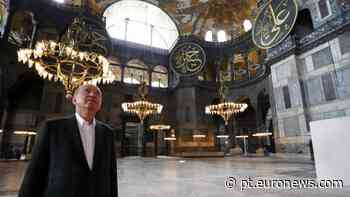 Erdoğan visita a basílica reconvertida em mesquita Hagia Sophia - Euronews
