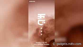 Samsung Galaxy Z Flip 5G to Be Launched in China on July 22: Report