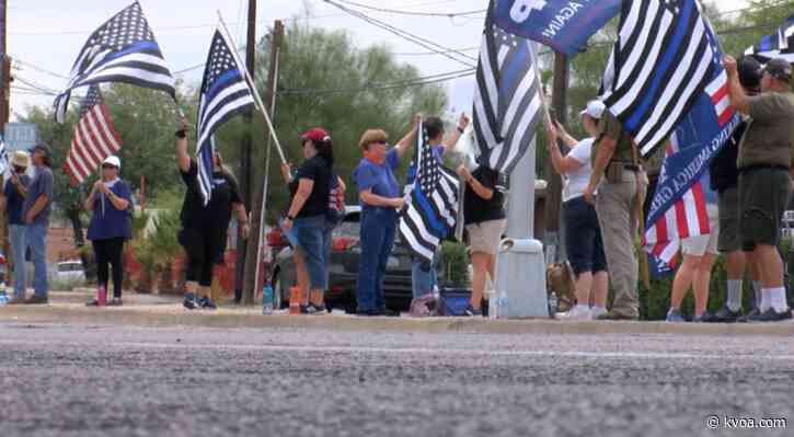 Blue Lives Matter rally days before Tucson budget is passed