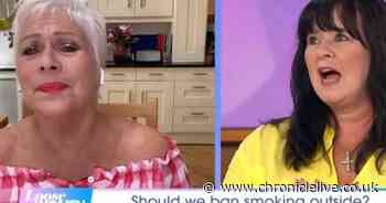 Coleen Nolan & Denise Welch clash over calls to ban smoking outside
