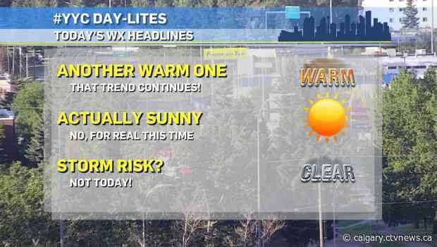 Storm-free start to the work week