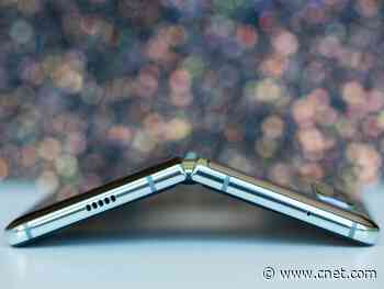 Galaxy Fold 2 leak appears to show bronze color, cover display     - CNET