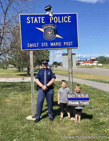 Local Residents Show Support to Sault Ste. Marie MSP Post - MI Headlines