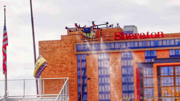 Pittsburgh Area Company Develops Electrostatic Drone That Could Disinfect Stadiums In Three Hours