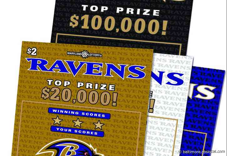 Maryland Lottery Introduces New Ravens-Themed Scratch-Offs