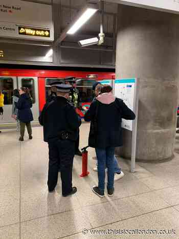 Police arrest four men at Woolwich Arsenal station