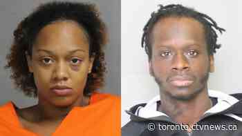 Woman arrested, man sought after deadly daylight shooting outside Scarborough Town Centre