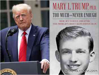 Trump dismissed claim in Mary Trump's new book that his father was a 'high-functioning sociopath'