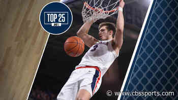 College basketball rankings: Gonzaga hangs on to No. 1 in Top 25 And 1 after loss of Filip Petrusev