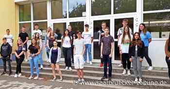 Die Absolventen an der Galileoschule in Bexbach - Saarbrücker Zeitung