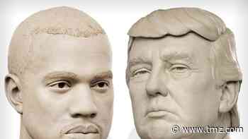 Madame Tussauds Creates Clay Kanye Presidential Head, Just in Case