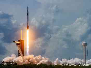 SpaceX Falcon 9 launch sets record, both fairing halves caught for first time     - CNET