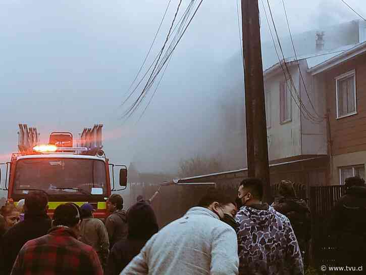 Duelo en Coronel por incendio donde murieron dos bebés y su abuela - TVU