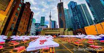 Toronto's "biggest" patio opens downtown with CN Tower views | Dished - Daily Hive