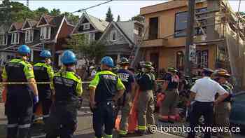 Man dead following house collapse in Toronto's east-end - CTV News
