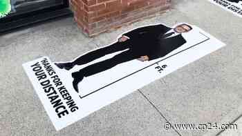 Toronto company hoping Tom Hanks has 'Big' impact as physical distance marker - CP24 Toronto's Breaking News