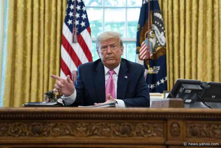 He's back: Trump to re-up virus briefings amid lagging polls
