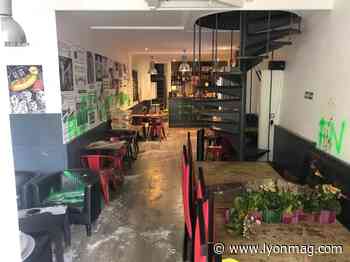 Lyon : un restaurant saccagé, des tags racistes retrouvés sur place - Lyon Mag