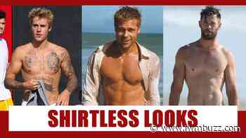 Justin Bieber, Brad Pitt and Chris Hemsworth’s Shirtless Looks Are Making Us Go Crazy - IWMBuzz