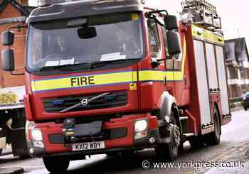 Firefighters tackle fire at property in Acomb, York