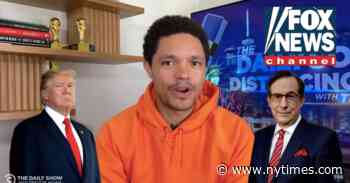 Trevor Noah Praises Fox News Host for Actually Questioning Trump