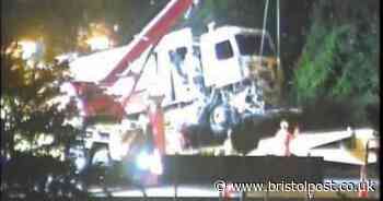 Traffic updates as fire at M5 services causes 'extensive damage'