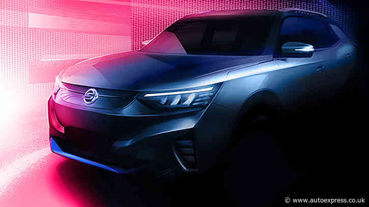 All-electric SsangYong Korando teased ahead of 2021 launch